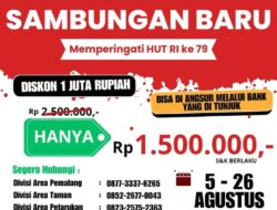 Perumda Tirta Mulia Pemalang Persembahkan Diskon Spesial Sambut Hari Kemerdekaan ke-79